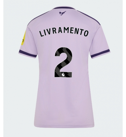 Newcastle United Tino Livramento #2 Tredje Tröja 2026-27 Dam Kortärmad Newcastle United Tino Livramento #2 Tredje Tröja 2026-27 Dam Kortärmad