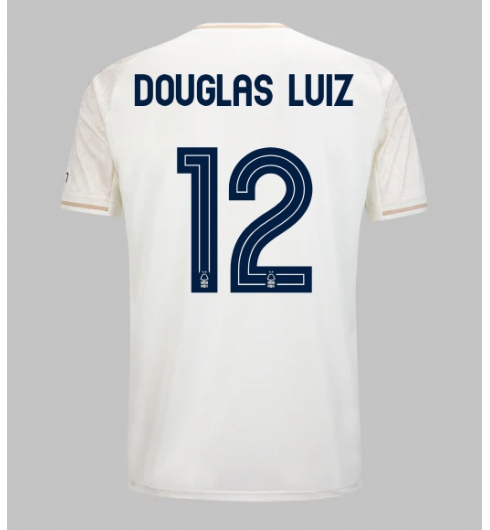 Nottingham Forest Douglas Luiz #12 Bortatröja 2025-26 Kortärmad Nottingham Forest Douglas Luiz #12 Bortatröja 2025-26 Kortärmad