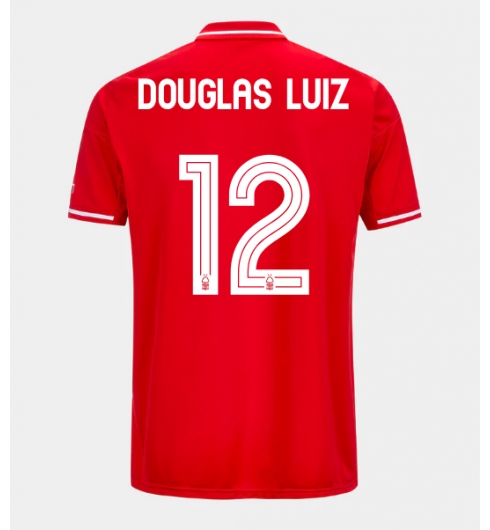 Nottingham Forest Douglas Luiz #12 Hemmatröja 2025-26 Kortärmad Nottingham Forest Douglas Luiz #12 Hemmatröja 2025-26 Kortärmad