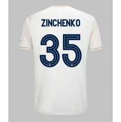 Nottingham Forest Oleksandr Zinchenko #35 Bortatröja 2025-26 Kortärmad