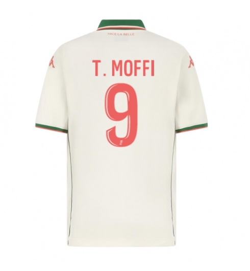 OGC Nice Terem Moffi #9 Bortatröja 2025-26 Kortärmad OGC Nice Terem Moffi #9 Bortatröja 2025-26 Kortärmad