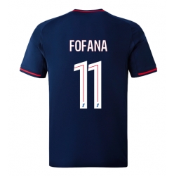 Olympique Lyonnais Malick Fofana #11 Bortatröja 2025-26 Kortärmad