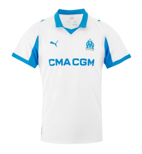 Olympique de Marseille Hemmatröja 2025-26 Kortärmad Olympique de Marseille Hemmatröja 2025-26 Kortärmad