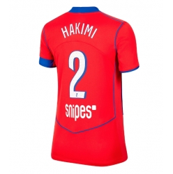 Paris Saint-Germain Achraf Hakimi #2 Tredje Tröja 2025-26 Dam Kortärmad