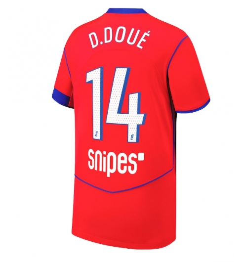 Paris Saint-Germain Desire Doue #14 Tredje Tröja 2025-26 Kortärmad Paris Saint-Germain Desire Doue #14 Tredje Tröja 2025-26 Kortärmad