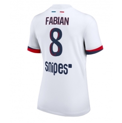 Paris Saint-Germain Fabian Ruiz #8 Bortatröja 2025-26 Dam Kortärmad