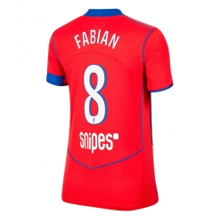Paris Saint-Germain Fabian Ruiz #8 Tredje Tröja 2025-26 Dam Kortärmad