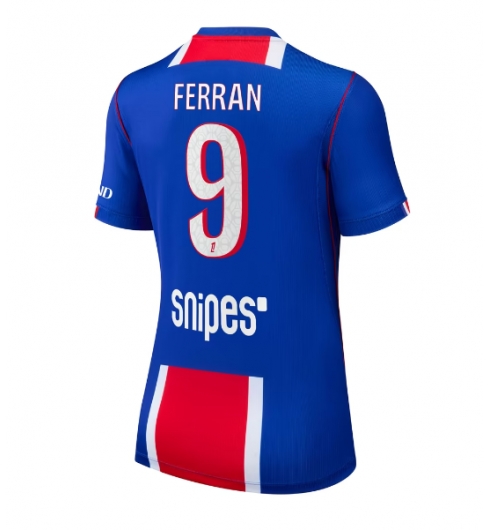 Paris Saint-Germain Ferran Torres #9 Hemmatröja 2026-27 Dam Kortärmad Paris Saint-Germain Ferran Torres #9 Hemmatröja 2026-27 Dam Kortärmad