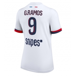 Paris Saint-Germain Goncalo Ramos #9 Bortatröja 2025-26 Dam Kortärmad