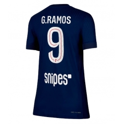 Paris Saint-Germain Goncalo Ramos #9 Hemmatröja 2025-26 Dam Kortärmad
