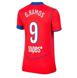 Paris Saint-Germain Goncalo Ramos #9 Tredje Tröja 2025-26 Dam Kortärmad