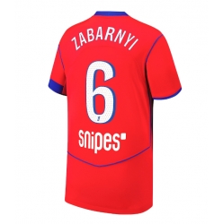 Paris Saint-Germain Illia Zabarnyi #6 Tredje Tröja 2025-26 Kortärmad