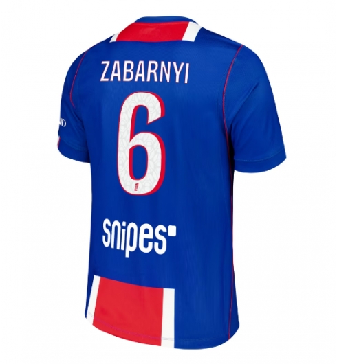 Paris Saint-Germain Ilya Zabarnyi #6 Hemmatröja 2026-27 Kortärmad Paris Saint-Germain Ilya Zabarnyi #6 Hemmatröja 2026-27 Kortärmad