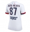 Paris Saint-Germain Joao Neves #87 Bortatröja 2025-26 Dam Kortärmad