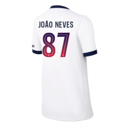 Paris Saint-Germain Joao Neves #87 Bortatröja 2026-27 Dam Kortärmad