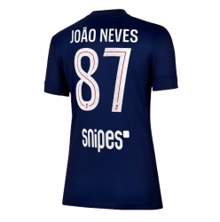 Paris Saint-Germain Joao Neves #87 Hemmatröja 2025-26 Dam Kortärmad