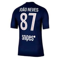 Paris Saint-Germain Joao Neves #87 Hemmatröja 2025-26 Kortärmad