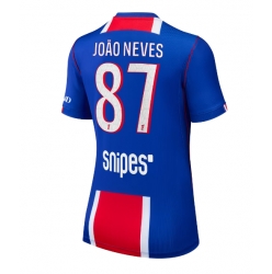 Paris Saint-Germain Joao Neves #87 Hemmatröja 2026-27 Dam Kortärmad