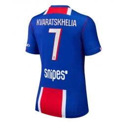 Paris Saint-Germain Khvicha Kvaratskhelia #7 Hemmatröja 2026-27 Dam Kortärmad