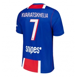 Paris Saint-Germain Khvicha Kvaratskhelia #7 Hemmatröja 2026-27 Kortärmad