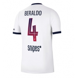 Paris Saint-Germain Lucas Beraldo #4 Bortatröja 2026-27 Kortärmad