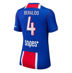 Paris Saint-Germain Lucas Beraldo #4 Hemmatröja 2026-27 Dam Kortärmad