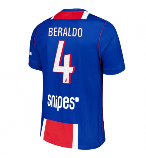 Paris Saint-Germain Lucas Beraldo #4 Hemmatröja 2026-27 Kortärmad Paris Saint-Germain Lucas Beraldo #4 Hemmatröja 2026-27 Kortärmad