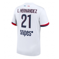 Paris Saint-Germain Lucas Hernandez #21 Bortatröja 2025-26 Kortärmad
