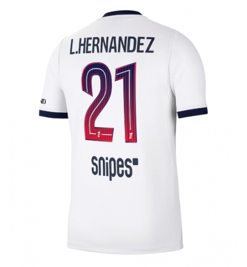 Paris Saint-Germain Lucas Hernandez #21 Bortatröja 2026-27 Kortärmad Paris Saint-Germain Lucas Hernandez #21 Bortatröja 2026-27 Kortärmad