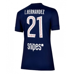 Paris Saint-Germain Lucas Hernandez #21 Hemmatröja 2025-26 Dam Kortärmad