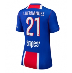 Paris Saint-Germain Lucas Hernandez #21 Hemmatröja 2026-27 Dam Kortärmad