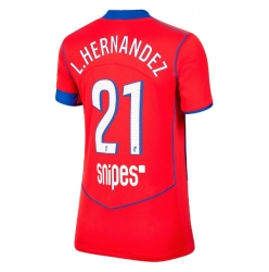 Paris Saint-Germain Lucas Hernandez #21 Tredje Tröja 2025-26 Dam Kortärmad