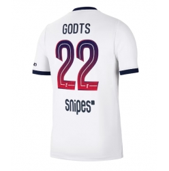 Paris Saint-Germain Mika Godts #22 Bortatröja 2026-27 Kortärmad
