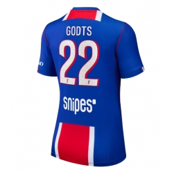 Paris Saint-Germain Mika Godts #22 Hemmatröja 2026-27 Dam Kortärmad
