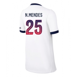 Paris Saint-Germain Nuno Mendes #25 Bortatröja 2026-27 Dam Kortärmad