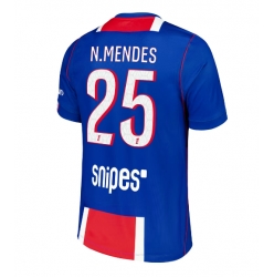 Paris Saint-Germain Nuno Mendes #25 Hemmatröja 2026-27 Kortärmad