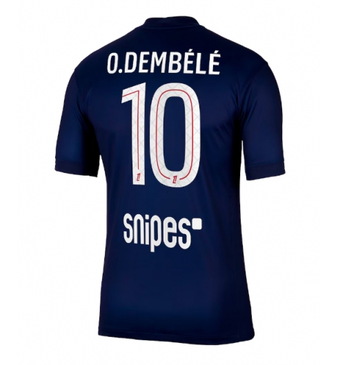 Paris Saint-Germain Ousmane Dembele #10 Hemmatröja 2025-26 Kortärmad Paris Saint-Germain Ousmane Dembele #10 Hemmatröja 2025-26 Kortärmad