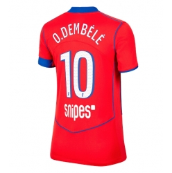 Paris Saint-Germain Ousmane Dembele #10 Tredje Tröja 2025-26 Dam Kortärmad