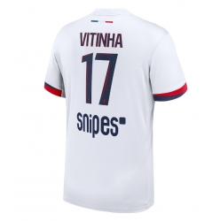Paris Saint-Germain Vitinha #17 Bortatröja 2025-26 Kortärmad