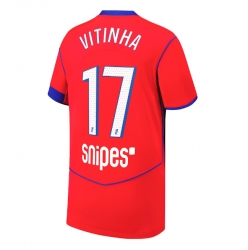 Paris Saint-Germain Vitinha #17 Tredje Tröja 2025-26 Kortärmad