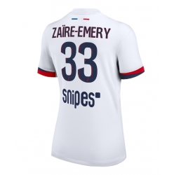 Paris Saint-Germain Warren Zaire-Emery #33 Bortatröja 2025-26 Dam Kortärmad