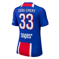 Paris Saint-Germain Warren Zaire-Emery #33 Hemmatröja 2026-27 Dam Kortärmad