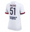 Paris Saint-Germain Willian Pacho #51 Bortatröja 2025-26 Dam Kortärmad