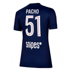 Paris Saint-Germain Willian Pacho #51 Hemmatröja 2025-26 Dam Kortärmad