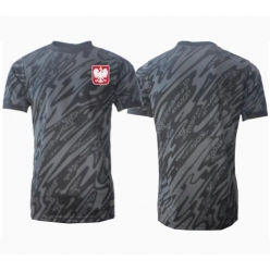 Polen Målvakt Bortatröja EM 2024 Kortärmad