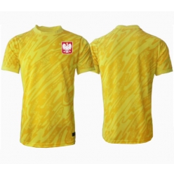 Polen Målvakt Hemmatröja EM 2024 Kortärmad