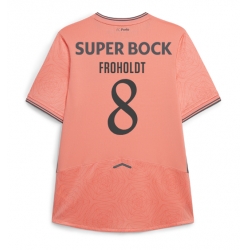 Porto Victor Froholdt #8 Bortatröja 2025-26 Kortärmad