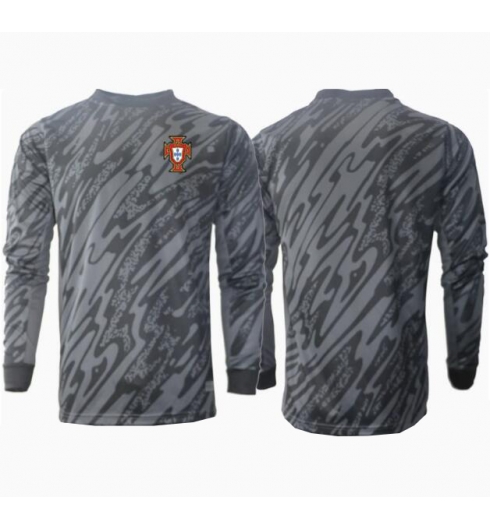 Portugal Målvakt Bortatröja EM 2024 Långärmad Portugal Målvakt Bortatröja EM 2024 Långärmad