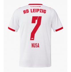 RB Leipzig Antonio Nusa #7 Hemmatröja 2025-26 Kortärmad