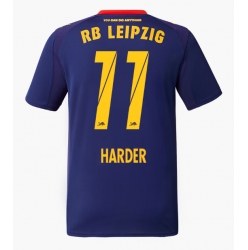 RB Leipzig Conrad Harder #11 Bortatröja 2025-26 Kortärmad